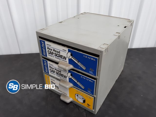 Lot 58-33811 - Plastic Storage Organizer Drawers