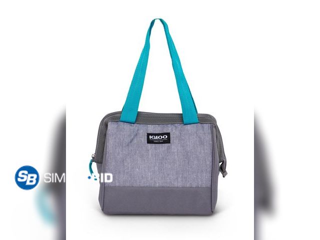 Lot 58-26848 - New Igloo Leftover Tote Cooler Bag, 9 Can Capacity, Gray