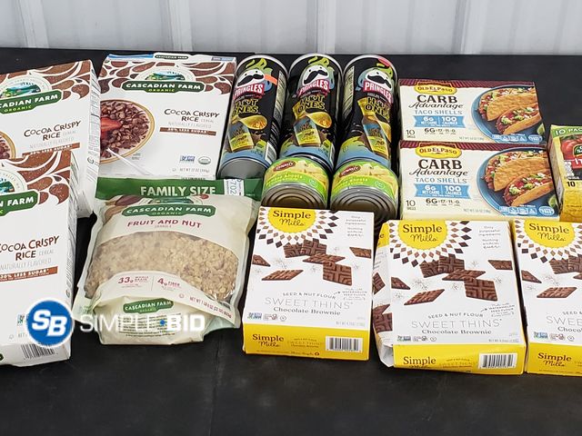 Lot 58-83980 - FOOD LOT! Lot of Various food - unopened - expired