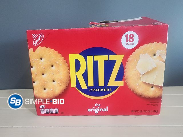 Lot 58-30068 - RITZ! The original Crackers - 12 stacks - best by 3/26