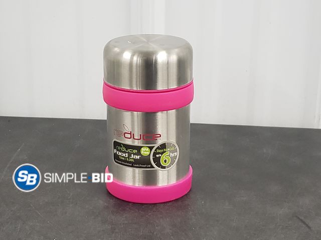 Lot 58-62444 - Reduce Food Jar - 10oz Vaccum Insulated Leak Proof Mug