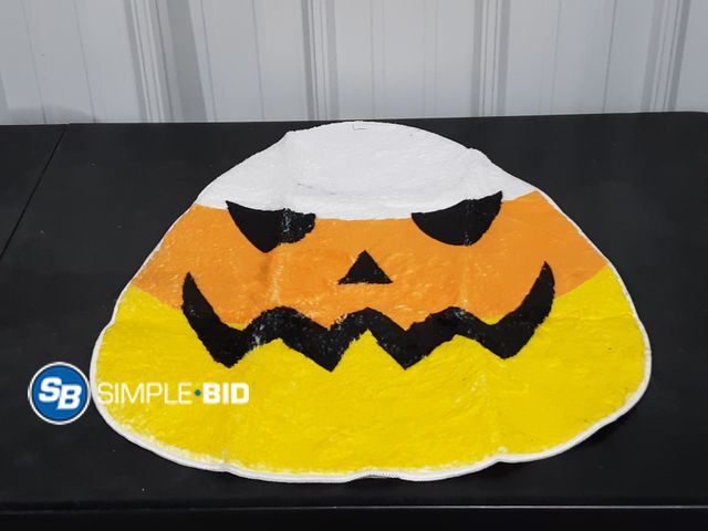 Lot 58-35278 - New Jack-O-Lantern - PUMPKIN Mat