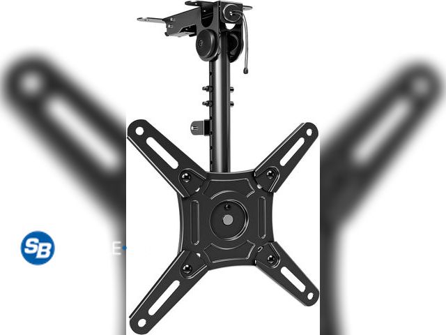 Lot 58-41305 - Flip Down Ceiling TV Mount for Most 23-55" Inch TVs, Floding TV Mount for Flat and Pitched Roof, Hei...