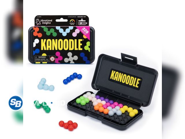 Lot 58-34632 - New  Kanoodle 3D Brain Teaser Puzzle Game, Set of 12, 227 Challenges, Ages 7+