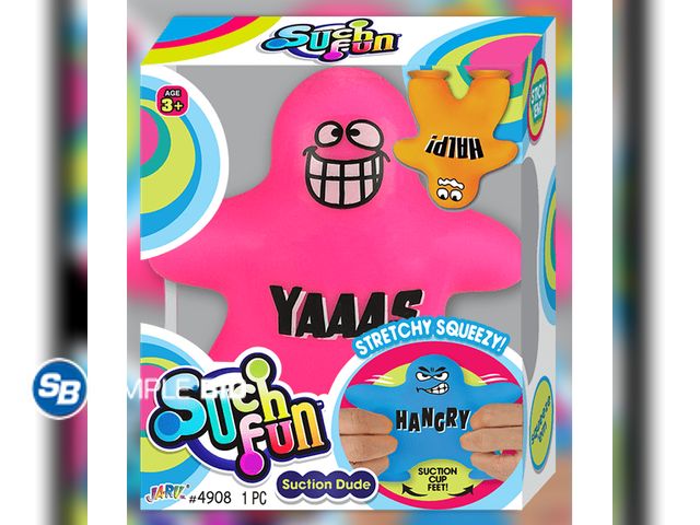 Lot 58-72319 - JARU YAAAS Suction Dude- Stretchy , Squeezy !