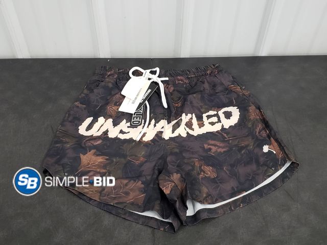 Lot 58-74820 - Unshackled Men's Shorts - Dark Camo - Size S - Appears Unused
