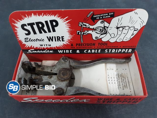 Lot 58-56197 - Speedex Wire &amp; Cable Stripper - Used