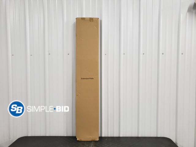 Lot 58-77957 - White Metal Gate Extention Piece