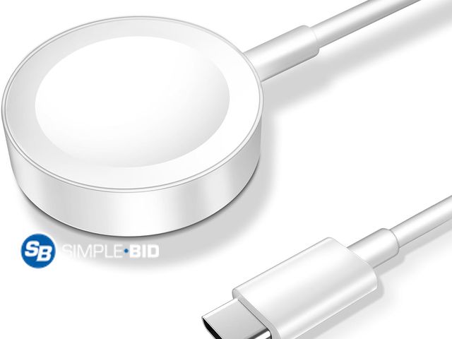 Lot 58-67591 - New Magnetic Charging Cable for Apple Watch Charger,[USB C Port] Wireless Charging Cable Compatible ...
