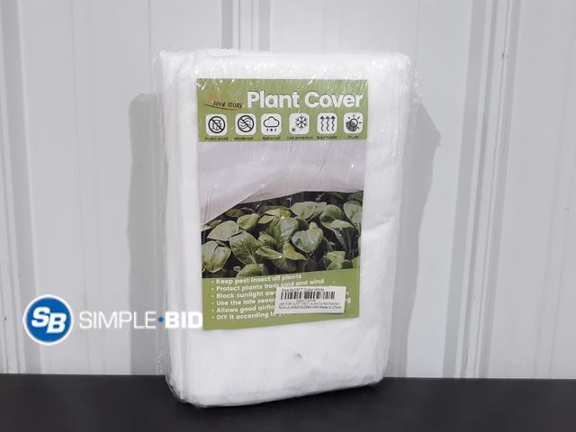 Lot 58-25455 - Love Story Plant Cover - 6 x 25ft - White - New