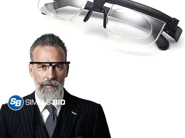 Lot 58-32850 - Lot of (28) New Adjustable Reading Glasses, Adjustable Glasses Dial Vision, Adjustable Glasses for M...