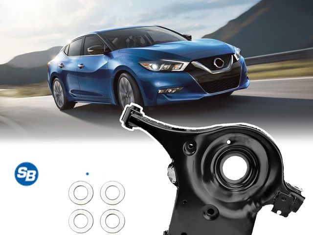 Lot 58-56978 - New Right Rear Lower Side Suspension Control Arm For Nissan Altima 2013-2018 / Maxima 2016-2021 OEM#...