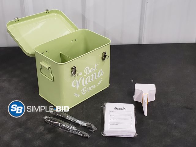 Lot 58-40371 - Tandefio Seed Storage Box