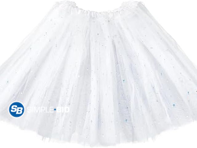 Lot 58-59763 - Lot of (3) New Yolev Tutu Skirts for Women Girls Adult Elastic 3 Layered Tulle Tutu Skirt with Sequi...