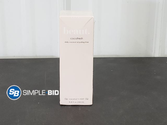 Lot 58-66076 - New beaut. Cocofresh 8.45 fl oz Daily Coconut Oil Pulling Rinse