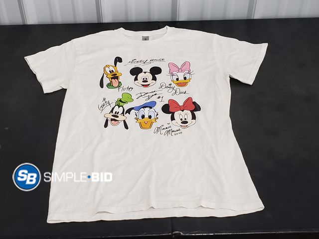 Lot 58-70563 - Disney T-Shirt - Adult Size Small - Possible Light Use