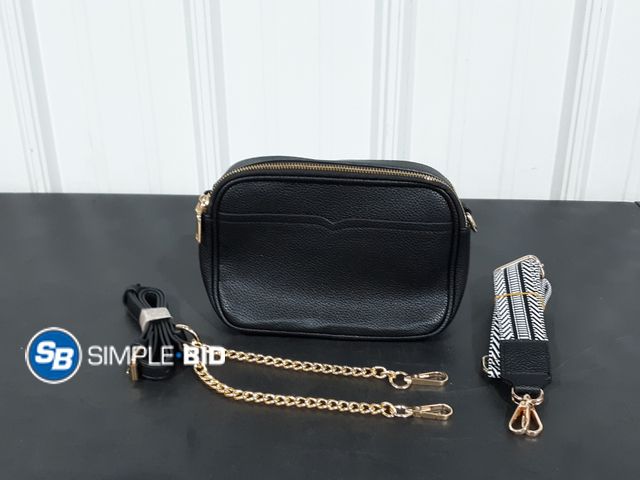 Lot 58-21084 - New Women's Small Crossbody Bag purse with 2 different style straps