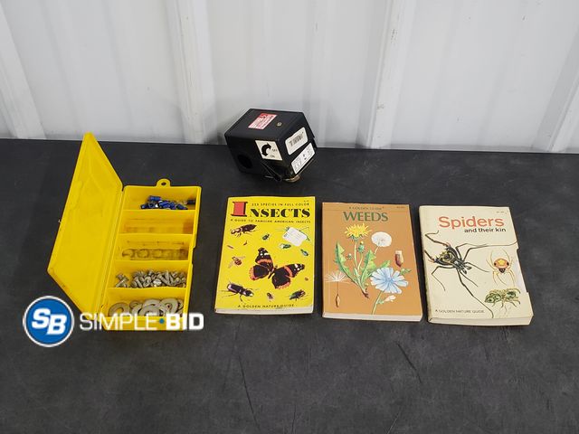 Lot 58-75895 - Lot of Various items including outdoor books, tools and more