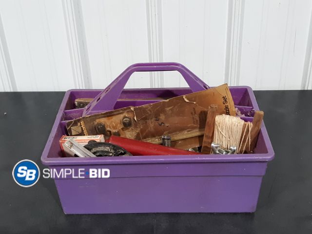 Lot 58-34764 - Tote with Various Different Tools