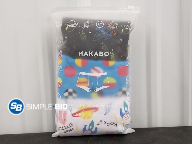 Lot 58-30431 - Makabo Men's Fun Underwear three pairs - size XL  - unworn