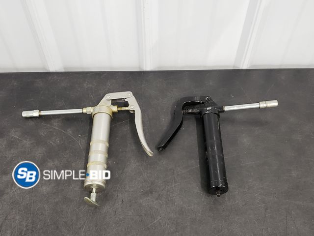 Lot 58-84396 - Lot of (2) Grease Guns