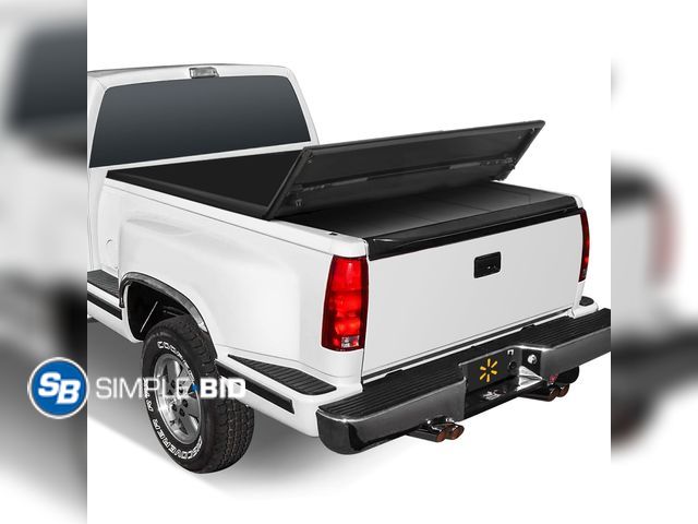 Lot 58-41365 - Auto Drive Soft Tri Fold Truck Bed Tonneau Cover Fits 88-02 Chevy GMC C/K 1500 2500 3500 6.5' Bed - ...