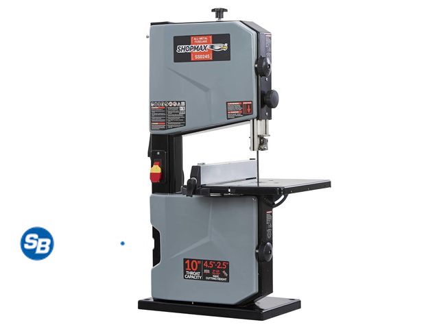 Lot 58-32107 - New SHOPMAX SS0245 10" Band Saw