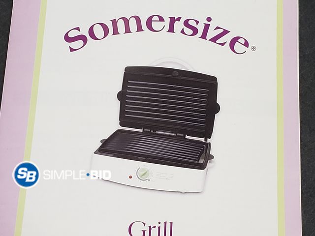 Lot 58-83493 - Hamilton Beach Somersize 100" Contact Frill W/removable Grids25329