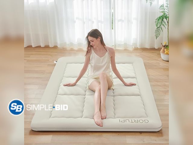 Lot 58-29373 - New Twin Size Japanese Floor Futon Foldable Futon Mattress for Floor Tatami Mattress Portable Rollaw...