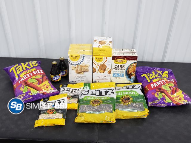 Lot 58-80717 - FOOD LOT! Lot of Various Foods - unopened - expired