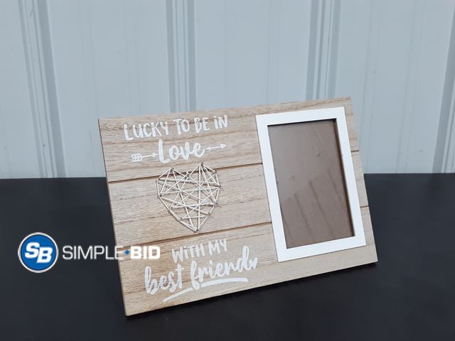 Lot 58-31930 - Lucky to be in Love Frame