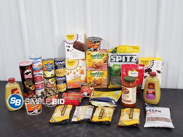 Lot 58-67885 - FOOD LOT! Lot of Various Foods - unopened - expired