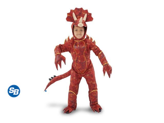 Lot 58-33041 - New Adventure Factory Dinosaur Costume - SIZE 7/8