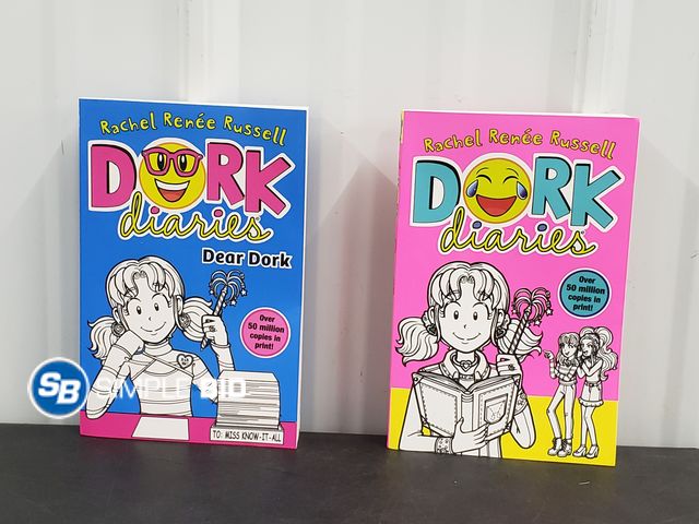 Lot 58-75076 - Lot of (2) Dork Diaries Books