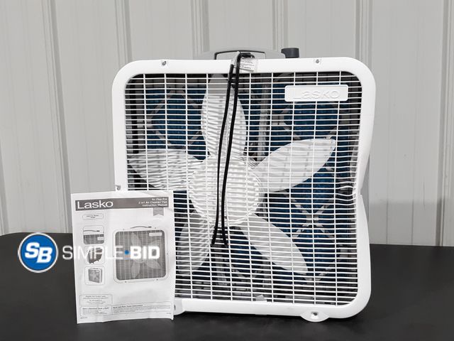 Lot 58-26563 - Box Fan - Little Dented on SIde