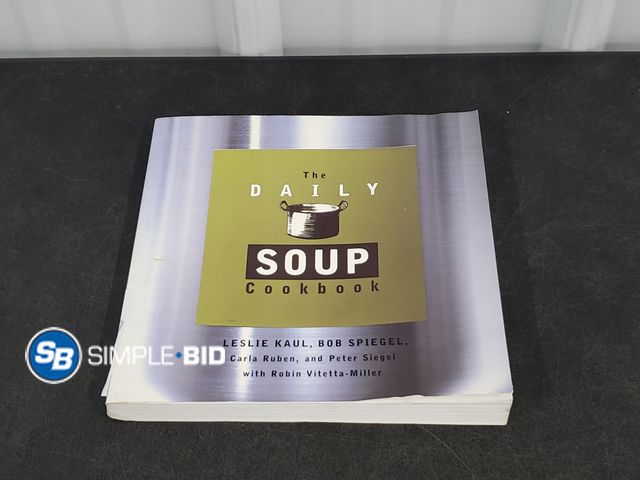 Lot 58-36784 - New The Daily Soup Cookbook