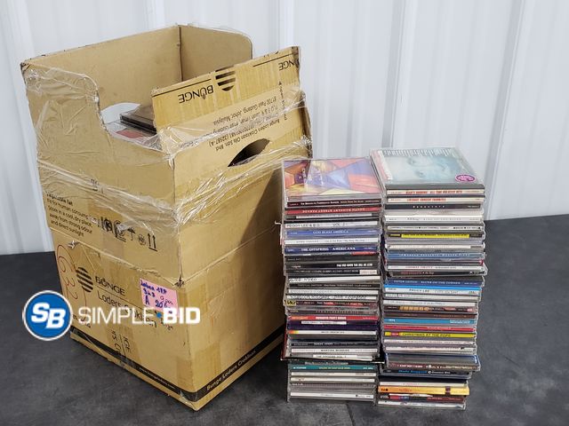 Lot 58-50374 - BOX full of CD's Variety of styles of Genre