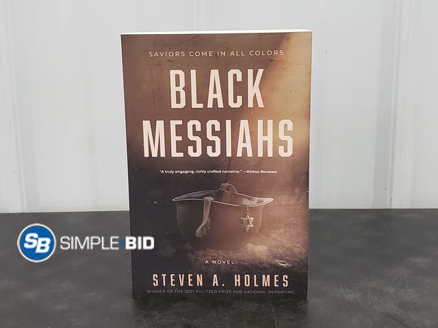 Lot 58-80381 - Black Messiahs - Saviors come in all colors - Book by Steven A Holmes