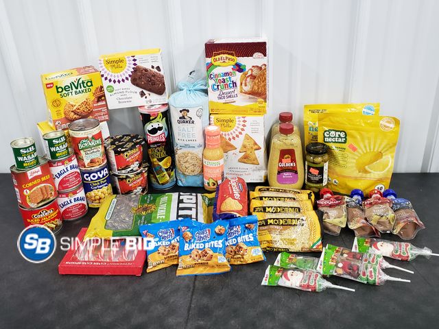 Lot 58-67896 - FOOD LOT! Lot of Various Foods - unopened - expired