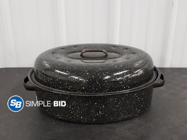 Lot 58-56862 - Black Roasting Pan