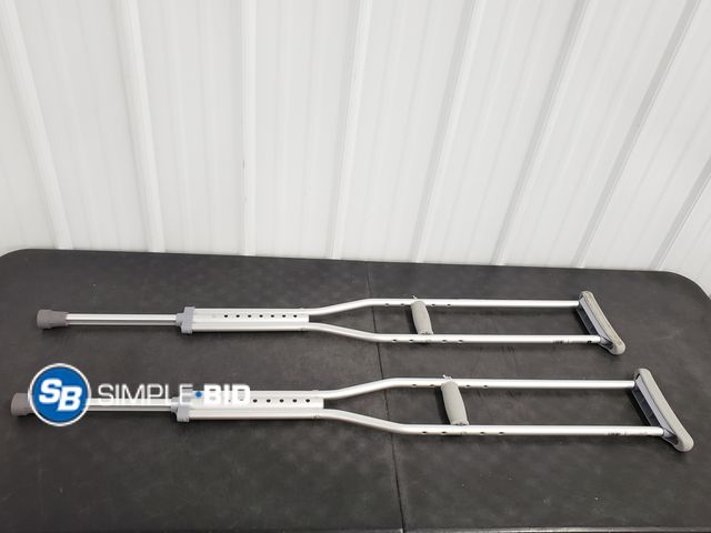 Lot 58-74495 - Pair of Crutches