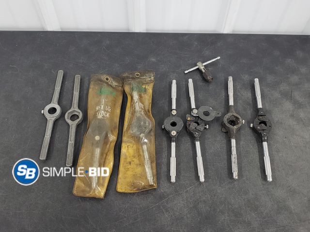 Lot 58-59573 - Lot of Tap &amp; Die Tools