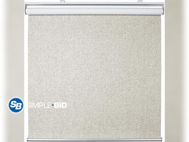 Lot 58-31979 - New Homebox Cordless Blackout Roller Shades for Windows, 100% Room Darkening Blinds with Thermal Ins...