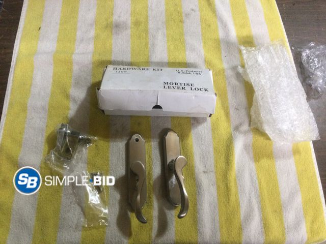Lot 58-60632 - Mortise Lever Lock Door Handle - New in Box