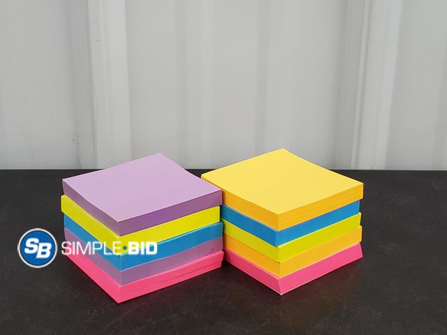 Lot 58-39581 - POST IT'S Lot of (10) post it notepads - unused - out of package