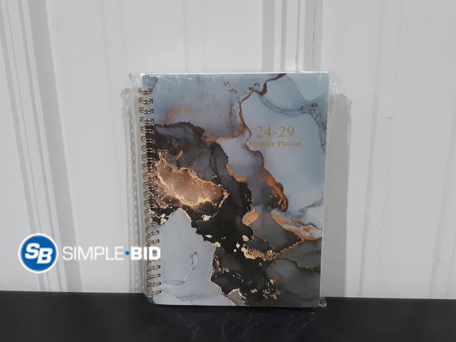 Lot 58-17648 - 24-29 Monthly Planner Book
