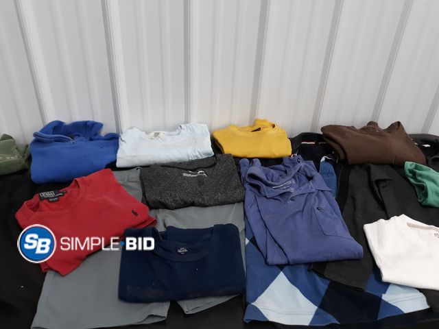 Lot 58-63483 - Lot of MEN Clothing - Variety of styles and sizes - used but in good condition
