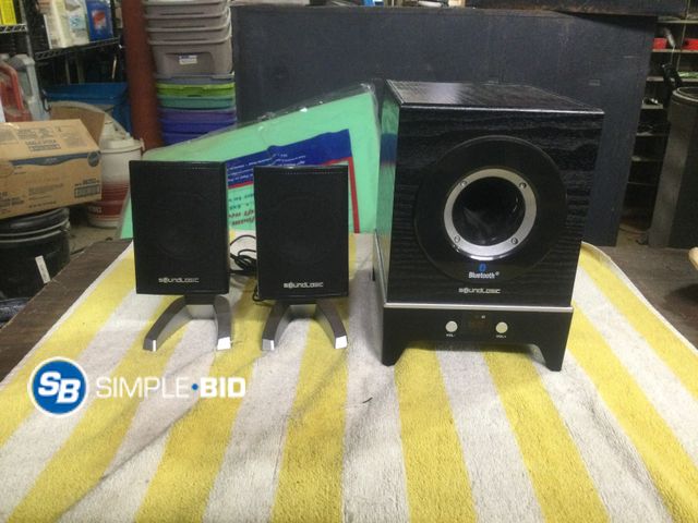 Lot 58-60657 - Soundlogic Bluetooth Speaker Set