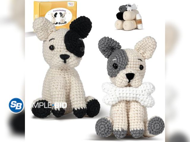 Lot 58-60005 - New MOREJMTT Crochet Kit for Beginners Animal,Crochet Animal Kits,Crocheting Kit for Starters,Learn ...