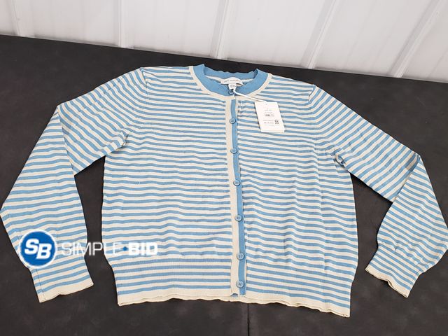 Lot 58-70567 - Free Assembly Lightweight Long Sleeve Sweater - Size Large 12-14 - NWT